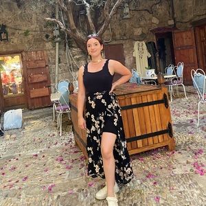 American Eagle slit skirt